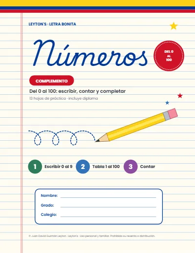 Números del 0 al 100